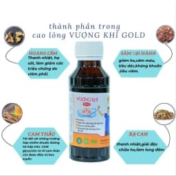Thumbnail Cao Lỏng Vượng Khí Gold Hỗ Trợ Giảm Ho Tiêu Đờm Tăng Đề Kháng Chính Hãng Japa Kids 4