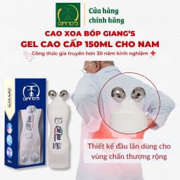 Thumbnail Cao Xoa Bóp Giang's 150ml - Kết hợp đầu lăn trị liệu y học giảm đau cực kỳ hiệu quả 3