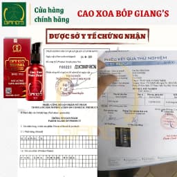 Thumbnail Cao Xoa Bóp Thảo Dược GIANG'S ( Đỏ 50ml ) - Hỗ trợ cải thiện các vấn đề về cơ xương khớp 2