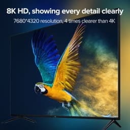 Thumbnail Cáp bện LLANO HDR HDMI 8K 2.1 3D sang 60hz/144hz truyền tốc độ cực cao 48Gbps thích hợp cho HDTV PS5/PS4 pro Switch 3