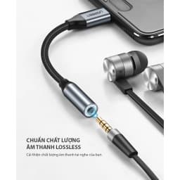 Thumbnail Cáp chuyển đổi Type C to 3.5mm UGREEN AV142| Không chip DAC, không tương thích iPad/Samsung | BH 18 Tháng 1 Đổi 1 30632 2