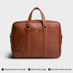 Thumbnail Cặp Công Sở Lata (Thời trang nam basic đựng laptop 15,6 inch - Cặp da CA31) 1