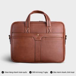 Thumbnail Cặp Công Sở Lata (Thời trang nam basic đựng laptop 14.6 inch - Cặp da CA34) 1