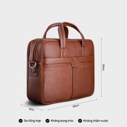 Thumbnail Cặp Công Sở Lata (Thời trang nam basic đựng laptop 14.6 inch - Cặp da CA34) 2