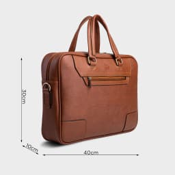 Thumbnail Cặp Công Sở Lata (Thời trang nam basic đựng laptop 15,6 inch - Cặp da CA30) 3