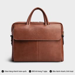Thumbnail Cặp Công Sở Lata (Thời trang nam basic đựng laptop 14 inch - Cặp da CA21) 1