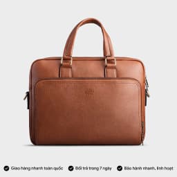Thumbnail Cặp Công Sở Lata (Thời trang nam basic đựng laptop 14 inch - Cặp da CA32) 1