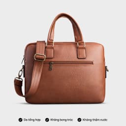 Thumbnail Cặp Công Sở Lata (Thời trang nam basic đựng laptop 14 inch - Cặp da CA32) 2