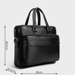 Thumbnail Cặp Công Sở Lata (Thời trang nam basic đựng laptop 15 inch - Cặp da CA26) 4