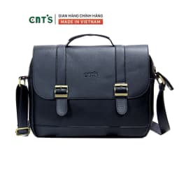 Thumbnail Cặp da đeo chéo đựng ipad unisex CNT CA20 phối màu cao cấp 2