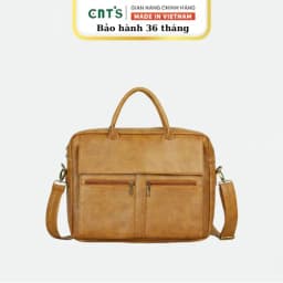 Thumbnail Cặp da nam công sở CNT HQ19 cao cấp 1