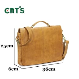 Thumbnail Cặp da nam đeo chéo CNT unisex CA19 cao cấp 4