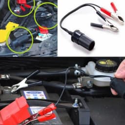 Thumbnail Cáp Kết Nối Chuyển Đổi Nguồn Kẹp Acquy Sang Tẩu Sạc Ô Tô 12V 1