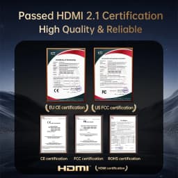 Thumbnail Cáp Llano 8K HDMI 2.1 8K / 60Hz 4K / 240Hz 2K / 240Hz Ultra HD Tốc Độ Cao 48Gbps Cho Màn Hình Laptop PC PS4 Project Switch Âm Thanh Đồng Bộ Video Âm Thanh Cáp Video Âm Thanh HDMI 1