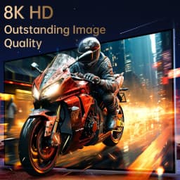 Thumbnail Cáp Llano 8K HDMI 2.1 8K / 60Hz 4K / 240Hz 2K / 240Hz Ultra HD Tốc Độ Cao 48Gbps Cho Màn Hình Laptop PC PS4 Project Switch Âm Thanh Đồng Bộ Video Âm Thanh Cáp Video Âm Thanh HDMI 2