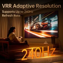 Thumbnail Cáp Llano 8K HDMI 2.1 8K / 60Hz 4K / 240Hz 2K / 240Hz Ultra HD Tốc Độ Cao 48Gbps Cho Màn Hình Laptop PC PS4 Project Switch Âm Thanh Đồng Bộ Video Âm Thanh Cáp Video Âm Thanh HDMI 4