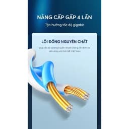 Thumbnail Cáp mạng Cat6 UGREEN NW102 | Lõi 26AWG CCA nhôm mạ đồng sử dụng mạng Ethernet / RJ45 | Bảo hành 18 tháng 1 Đổi 1 - 50173 4