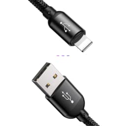 Thumbnail Cáp Sạc 3 trong 1 CHÍNH HÃNG Baseus Dây Dù 1.2M Tiện Lợi Dành Cho Điện Thoại Ip-SamSung-Oppo-Xiaomi 2