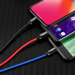 Thumbnail Cáp Sạc 3 trong 1 CHÍNH HÃNG Baseus Dây Dù 1.2M Tiện Lợi Dành Cho Điện Thoại Ip-SamSung-Oppo-Xiaomi 4