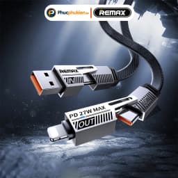 Thumbnail Cáp sạc 4 in 1 sạc nhanh 65w Remax C189 dây sạc đa năng cho điện thoại máy tính bảng- Phúc Phụ Kiện 4