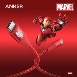 Thumbnail Cáp sạc ANKER PowerLine+ II USB-C to Lightning dài 0.9m Phiên bản Marvel - A9548 4