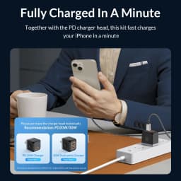 Thumbnail Cáp sạc Lightning ORICO USB A sang Lightning PD60W Sạc cho iPhone 14 pro iPhone 7 8 iPhone X (GQZ12) 3
