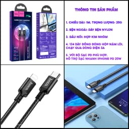 Thumbnail Cáp Sạc Nhanh 20W & Truyền Dữ Liệu Tốc Độ Nhanh Gấp 2 Lần Cho 7-X-XR-XSM-11-12-13-14-Plus-Pro-Promax 2