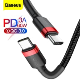 Thumbnail Cáp sạc nhanh Baseus cổng Type-C PD 60W 3
