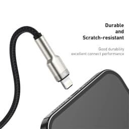 Thumbnail Cáp sạc nhanh Baseus cổng USB 2.4A dành cho iPhone 11 12 Pro Max 2