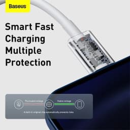 Thumbnail Cáp sạc nhanh Baseus PD 20W Cáp C-L tương thích cho cáp USB sạc nhanh 12-14 3