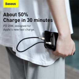 Thumbnail Cáp Sạc Nhanh BASEUS PD 20W USB-C Type C cáp sạc nhanh cho ip 13 Pro Max 12 X Xr Xs 3
