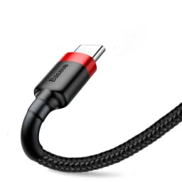 Thumbnail Cáp sạc nhanh CHÍNH HÃNG Baseus Chuẩn USB ra Type C - Dây Bọc Dù Chống Gãy Gập - Siêu Bền 4