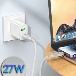 Thumbnail Cáp Sạc Nhanh CHÍNH HÃNG Hoco PD 27W Tự Ngắt Khi Đầy Có Đèn Led Hiển Thị Cho IP 11-14Plus-14Promax 4