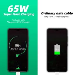 Thumbnail Cáp Sạc Nhanh HdoorLink 6.5A Type-C 65W Hỗ Trợ Sạc Nhanh VOOC Cho OPPO 3