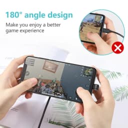Thumbnail Cáp Sạc Nhanh KUULAA USB Type C 180 Độ Chuyên Dụng Cho Samsung Huawei Xiaomi 3