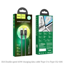 Thumbnail Cáp Sạc Nhanh PD 60W Hoco Type-C, Tốc Độ Truyền Tải Dữ Liệu Nhanh X2 Lần Cho IP15,16, Ss,Xiaomi,Oppo 1