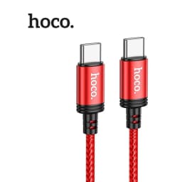Thumbnail Cáp sạc nhanh PD60W TypeC to TypeC Hoco X89 hỗ trợ truyền dữ liệu, dây bọc dù chống đứt, gãy gập. dài 1M 1