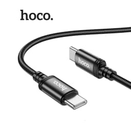 Thumbnail Cáp sạc nhanh PD60W TypeC to TypeC Hoco X89 hỗ trợ truyền dữ liệu, dây bọc dù chống đứt, gãy gập. dài 1M 2