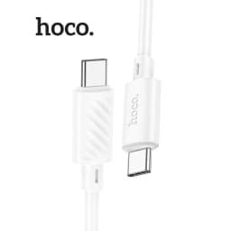 Thumbnail Cáp sạc nhanh PD60W TypeC to TypeC Hoco X88 dây dẻo siêu bền dài 100cm (TRẮNG) 3