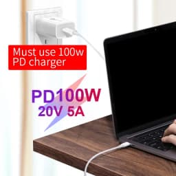 Thumbnail Cáp Sạc Nhanh Pffee 100W 5A PD Type C Sang Type C 2