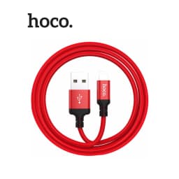 Thumbnail Cáp sạc nhanh siêu bền PD10W Hoco X14 USB to IP dùng cho ip6/7/8/X/11/12/13/14 truyền dữ liệu,dài 1m/2m 2