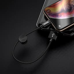 Thumbnail Cáp Sạc Nhanh Siêu Ngắn 25cm Hoco Chuẩn USB to L, Micro ,Type-C, Gọn Gàng Dùng Cho Sạc Dự Phòng 3