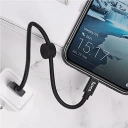 Thumbnail Cáp Sạc Nhanh Siêu Ngắn 25cm CHÍNH HÃNG Hoco Chuẩn USB to TYPE C Gọn Gàng Dùng Cho Sạc Dự Phòng 4
