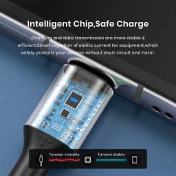 Thumbnail Cáp sạc nhanh TOPK AN10 QC3.0 dây nylon bện vỏ kim loại đầu cắm Micro USB chất lượng cao 4