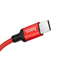 Thumbnail Cáp sạc nhanh truyền dữ liệu Type-C Hoco X14 sạc nhanh 2A Max dây bọc dù 1