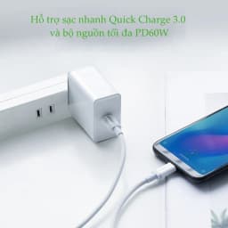 Thumbnail Cáp sạc nhanh Type C UGREEN US264 | Sạc nhanh dòng 3A |Vỏ bện nylo|Đầu hợp kim tản nhiệt tốt | Bảo hành 18 tháng 1 đổi1 4
