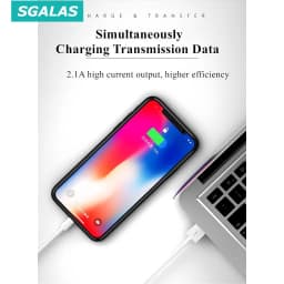 Thumbnail Cáp sạc nhanh USB Sgalas cho IPmáy tính bảng táo 2