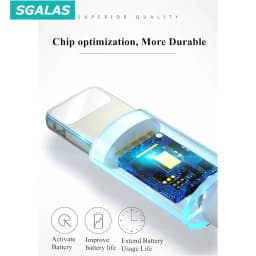 Thumbnail Cáp sạc nhanh USB Sgalas cho IPmáy tính bảng táo 4