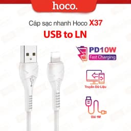 Thumbnail Cáp sạc nhanh và truyền dữ liệu TypeC/IP/Micro Hoco X37 sạc nhanh 3.0A Max dài 1m 2