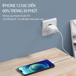 Thumbnail Cáp Sạc Nhanh VIVAN KCL100S Type-C to Lighting 100cm Chuẩn Sạc Nhanh PD 20W Dây Chống Gãy Hàng Chính Hãng 2